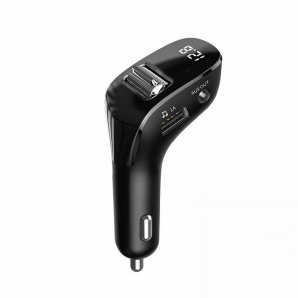 Bluetooth 5.0 FM Transmitter Drahtloses Auto Radio Dual USB Ladegerät MP3-Player
